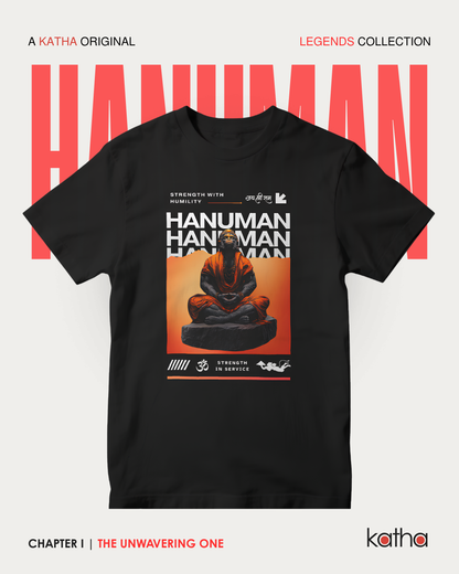 Unisex Hanuman Cotton T-Shirt – Legends Collection | Katha