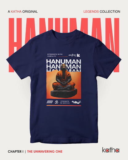 Unisex Hanuman Cotton T-Shirt – Legends Collection | Katha